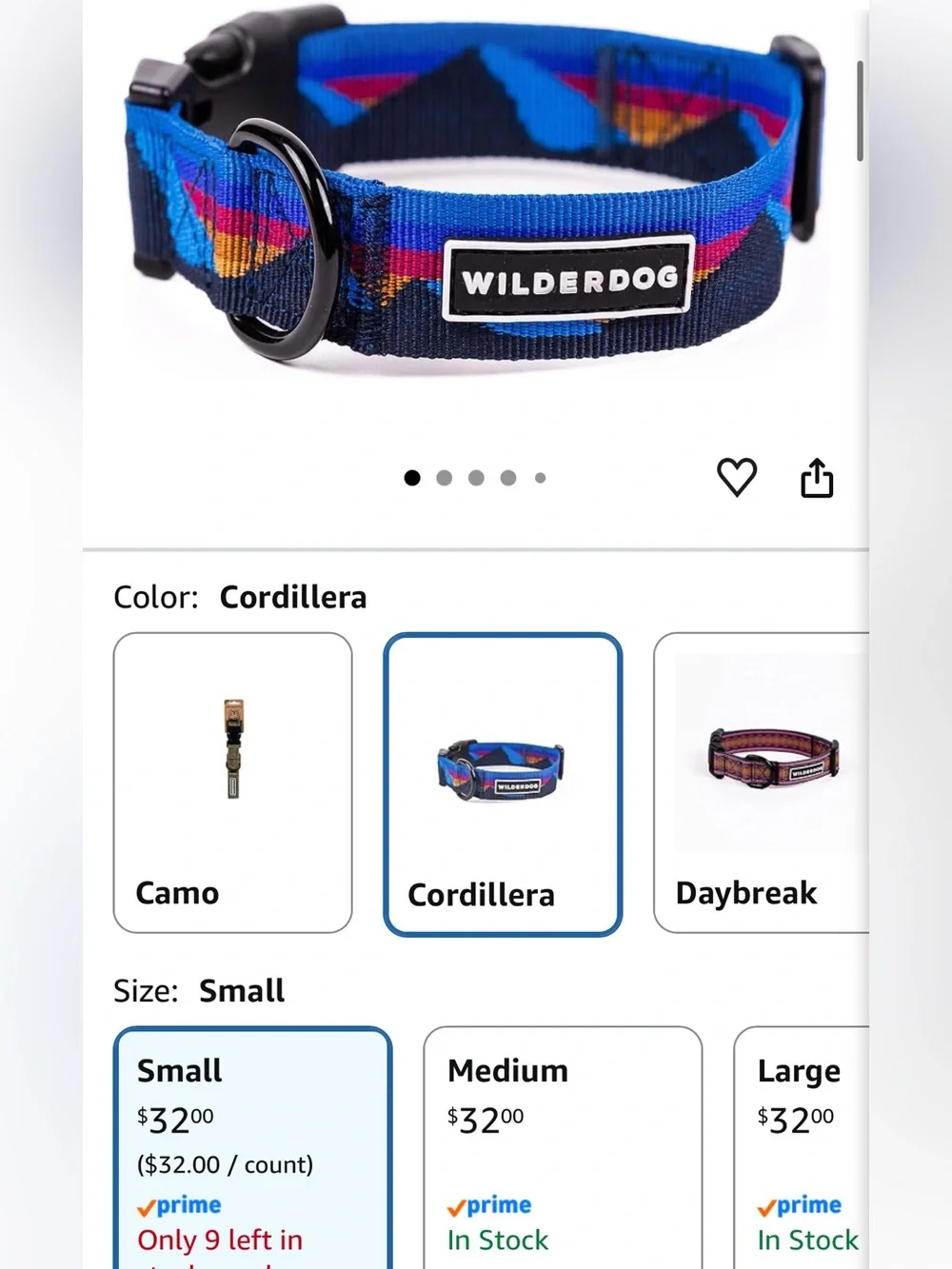 Wilderdog Ultralight Dog Collar